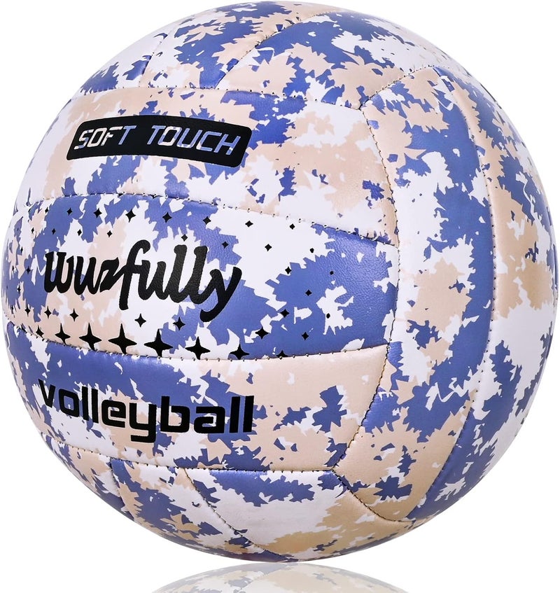 Wuzfully Volleyball Official Size 5,Soft Volleyballs for Backyard Beach Park Play Games Practice Volleyball for Beginner Teenager(Best Gift) - Image 2